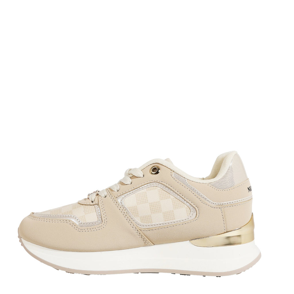 NICOLE LEE ZAPATILLAS DE MODA (BEIGE)