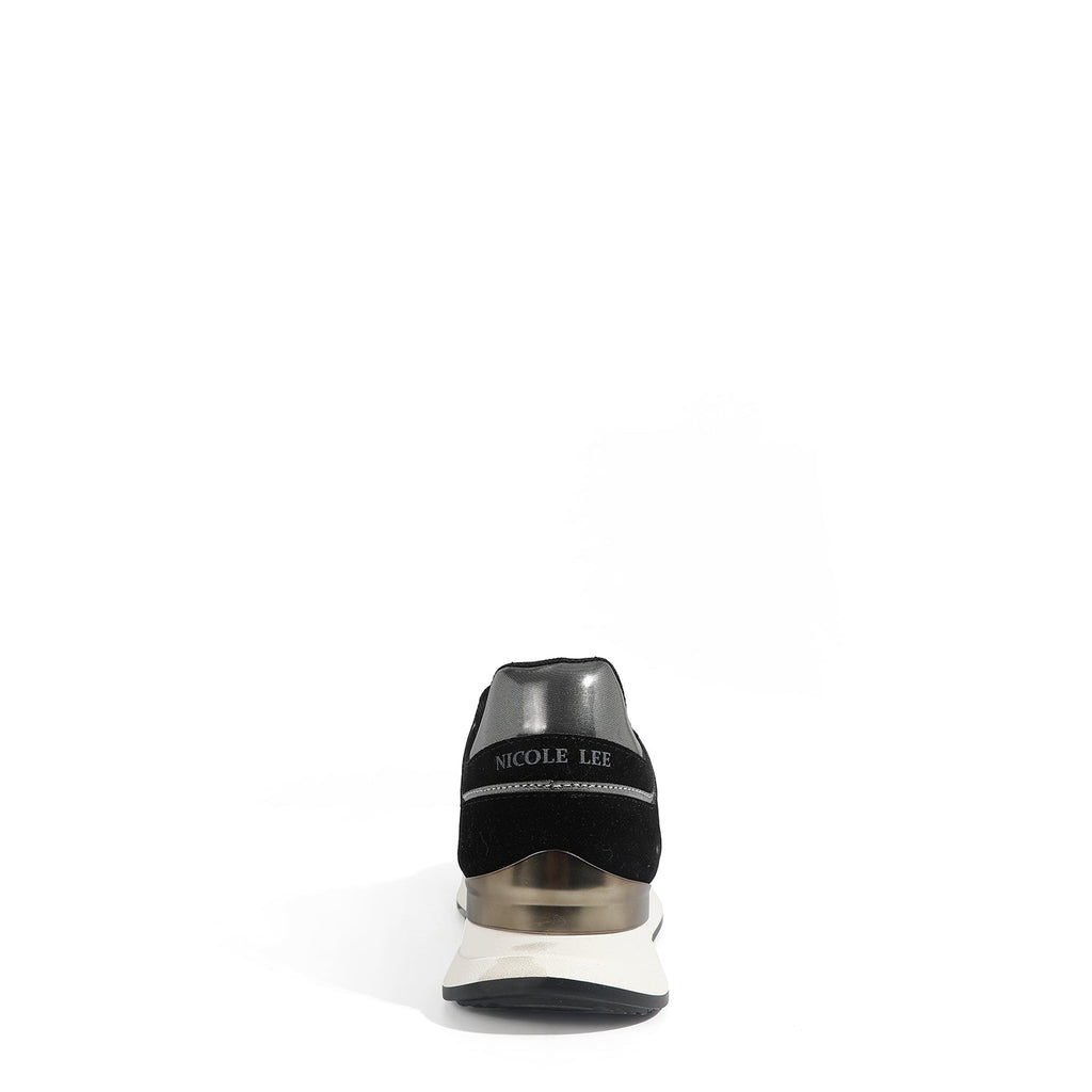 NICOLE LEE ZAPATILLAS DE MODA (NEGRO)