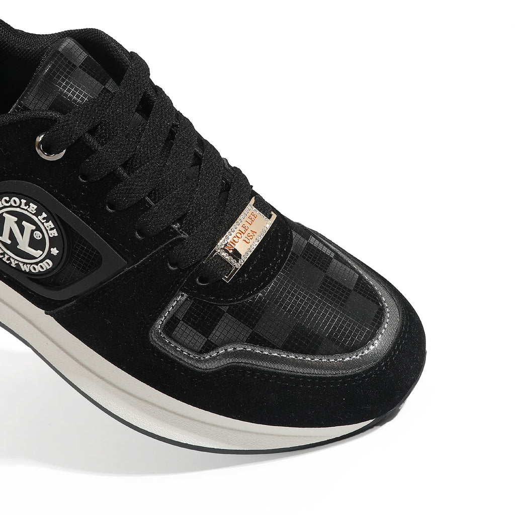 NICOLE LEE ZAPATILLAS DE MODA (NEGRO)